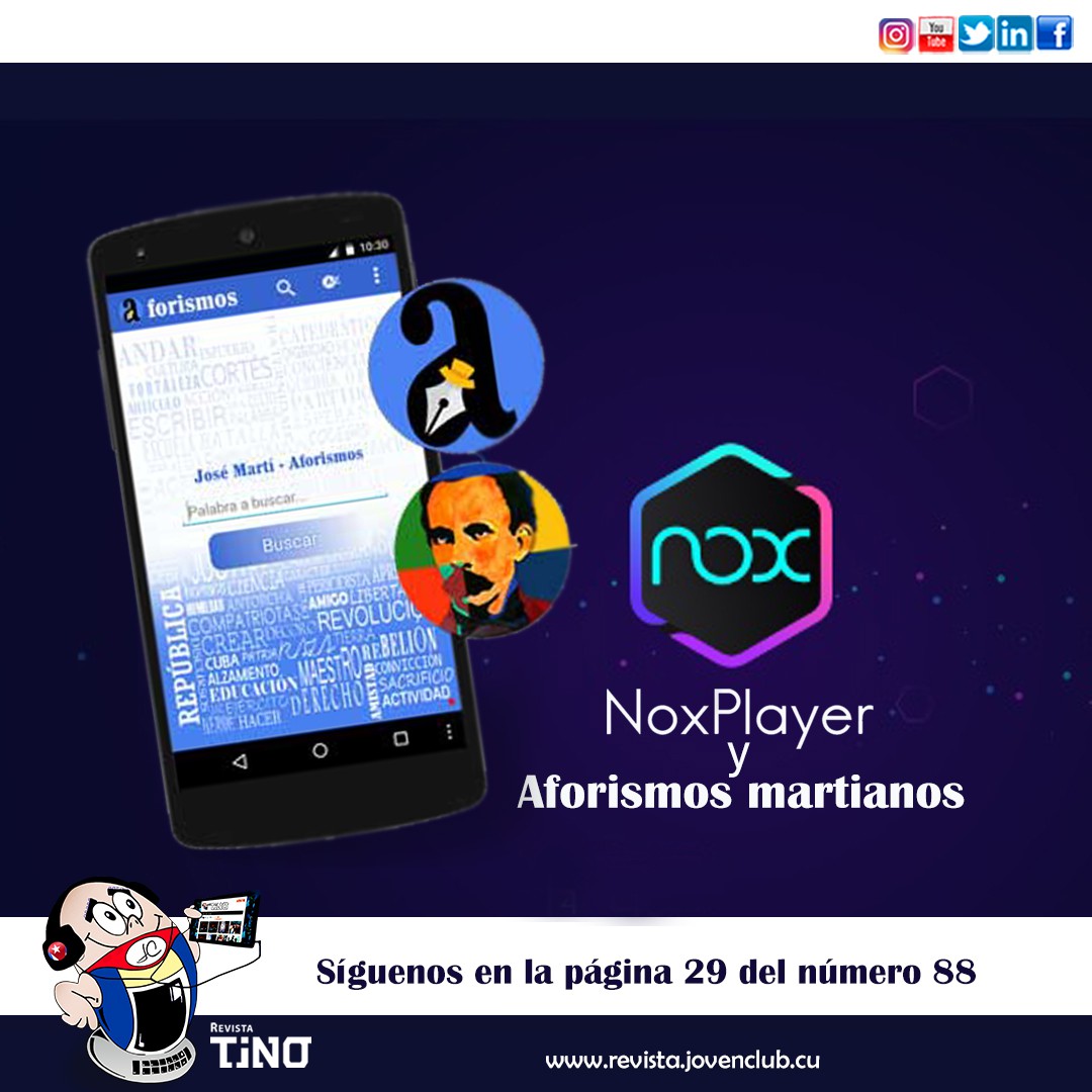 NoxPlayer y Aforismos martianos